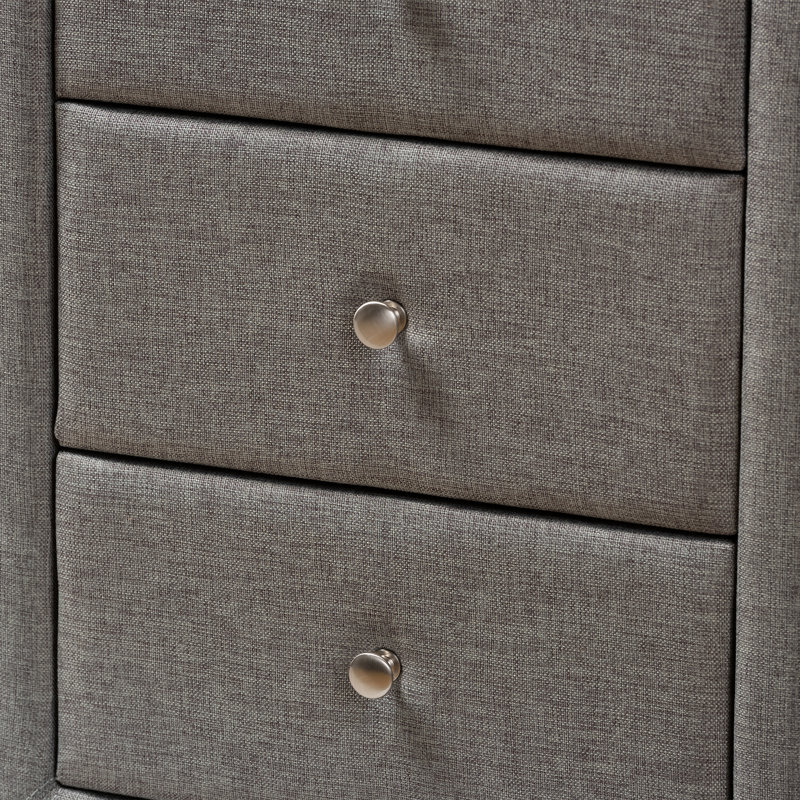 Kryslynn 18.5'' W Nightstand, Gray