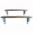 Abidul 31.5'' W Wood Shelving Unit