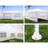 10X20' Wedding Party Canopy Tent Outdoor Gazebo With 6 Removable Sidewalls