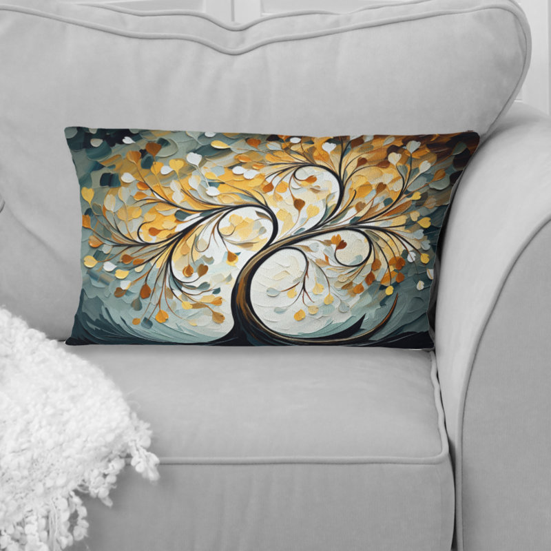 Coussin jaune