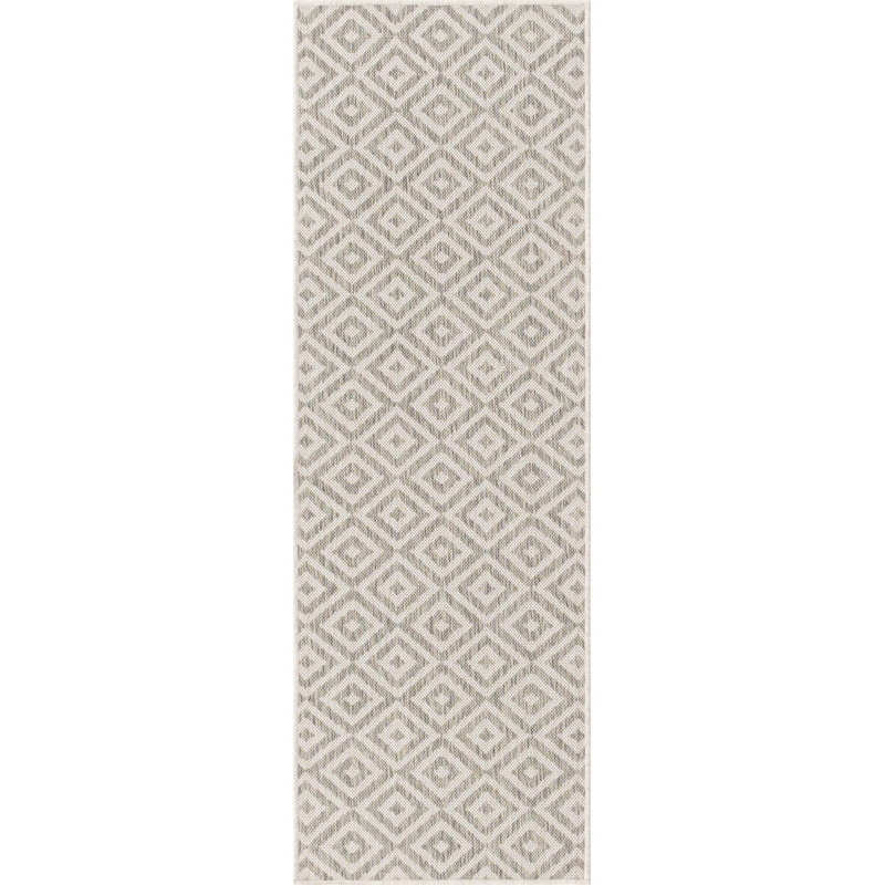 Tapis d'extérieur Jill Zarin Costa Rica, Tapis de couloir 2 pi x 6 pi 1 po