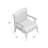 Arleen 31" W Armchair