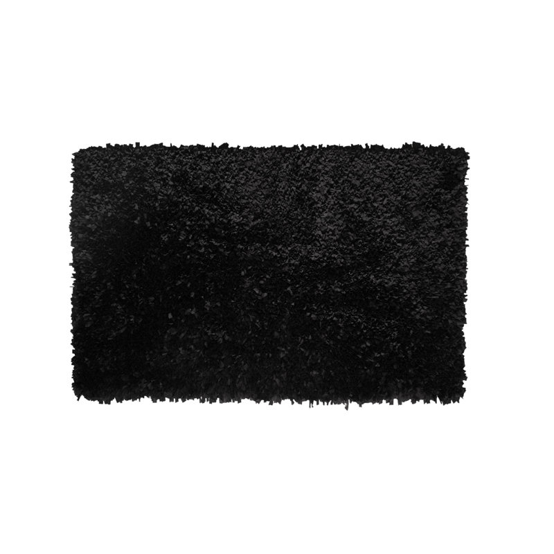 Tapis à poils longs en jersey 80% polyester / 20% coton Bella Premium, Rectangle 3 pi 6 po x 5 pi 6 po