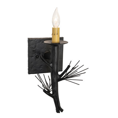 6" Wide Lone Pine Right Wall Sconce