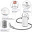 Costway Bagless Steam Cleaner & Steam Mop-70359125