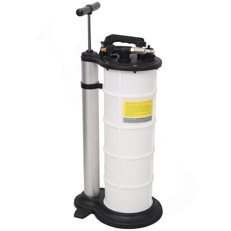 Pompe d'extraction d'huile pneumatique / manuelle 9L, extracteur d'évacuateur de fluide de vidange d'huile pour évacuation de vide de liquides automobiles