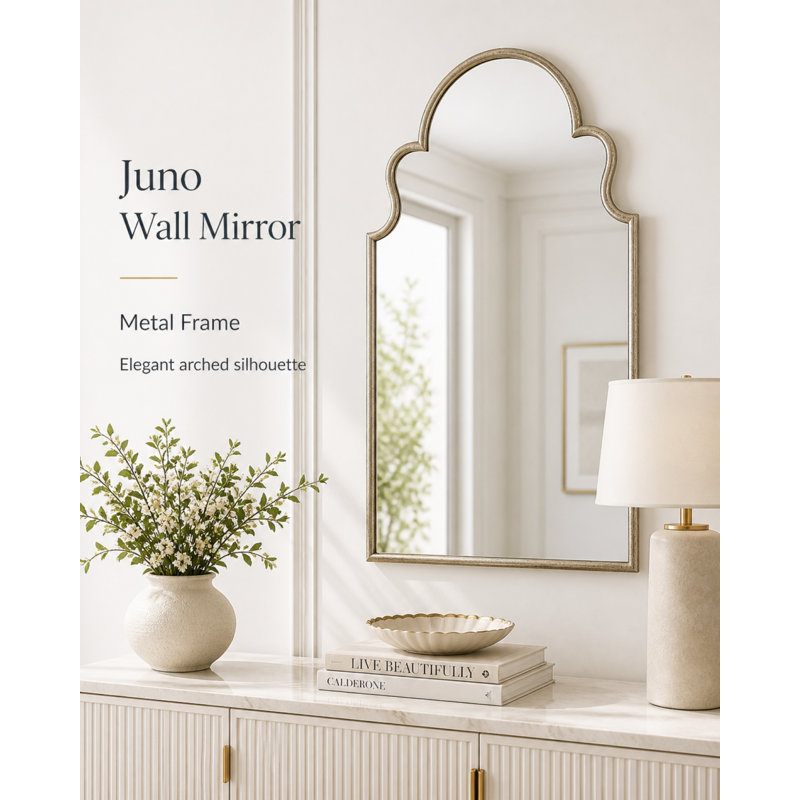 Juno Arch Metal Wall Mirror