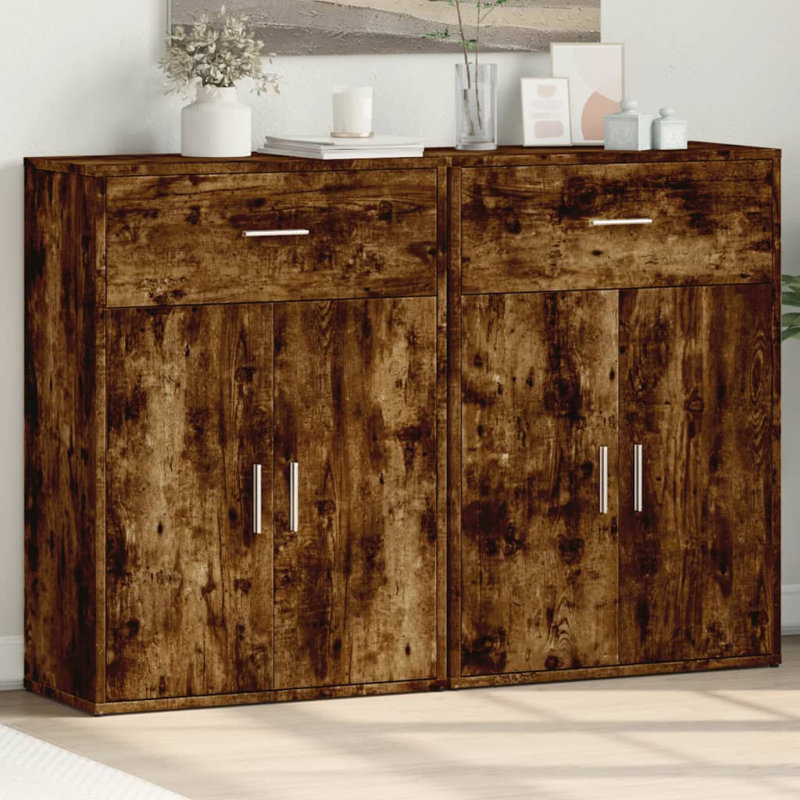 Ozrenka 60cm Sideboard, Smoked Oak