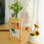 Table de bout à piédestal en bois massif Kadi-529801479