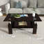 Rectangle Black Glass Coffee Table
