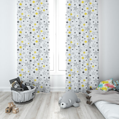 Rideau en polyester Burnes