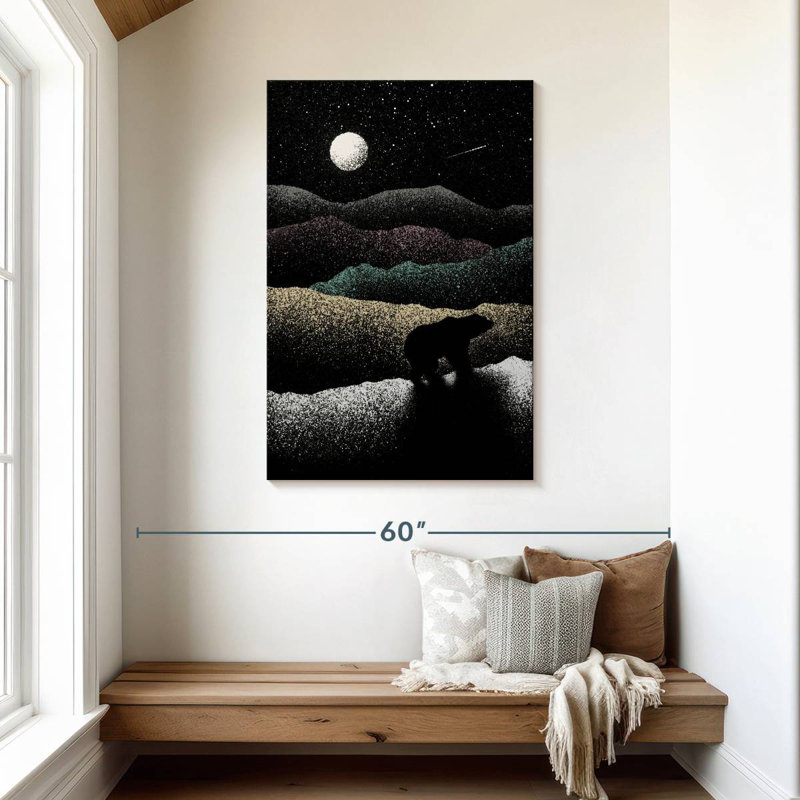 Brampt Wandering Bear, 45" H x 30" W
