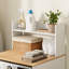 66cm Wide Washing Machine Cabinet with Open Shelf