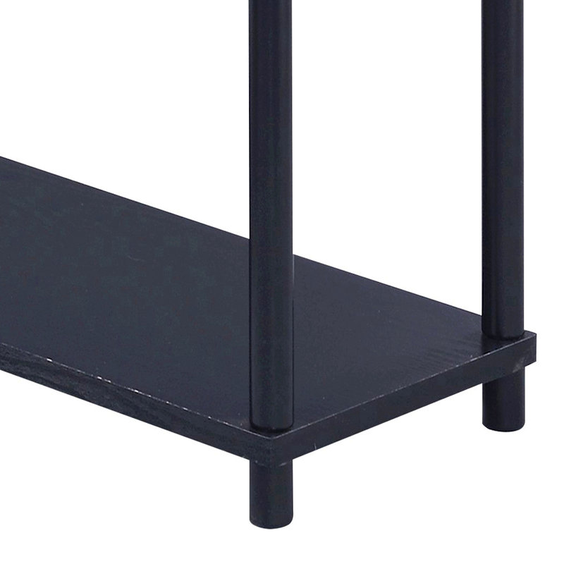 Bureau d'écriture, 34" H x 42" W x 32" D, Black/Black