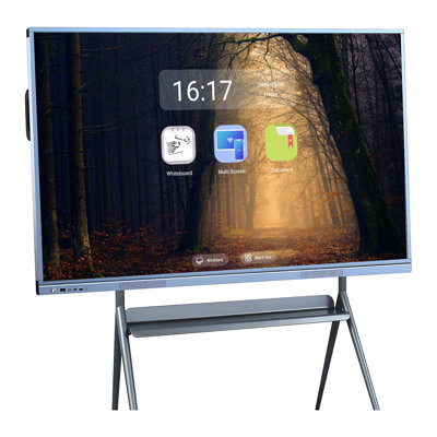 JYXCN Interactive Smart Board, Boost Efficiency! All-in-One Interactive Whiteboard with Dual System & Cloud Sharing - Touch Screen Computer for Educat