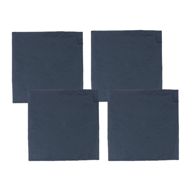 Paquet de 4 pavés de sentier d'extérieur avec piquets de sol de 15,3 po
