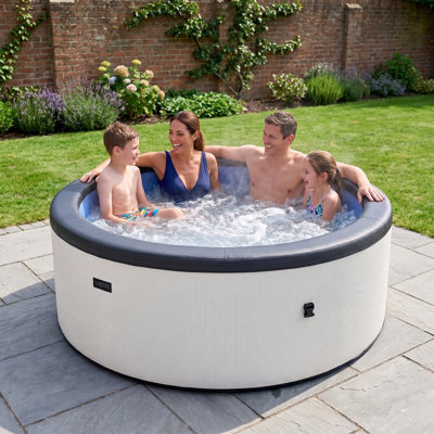 Wave Tahoe | 4-Person Eco Foam Hot Tub | Round | Wi-Fi Integrated Heater