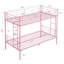 Lit superposé en métal rose sur simple-1124639363-1124639372