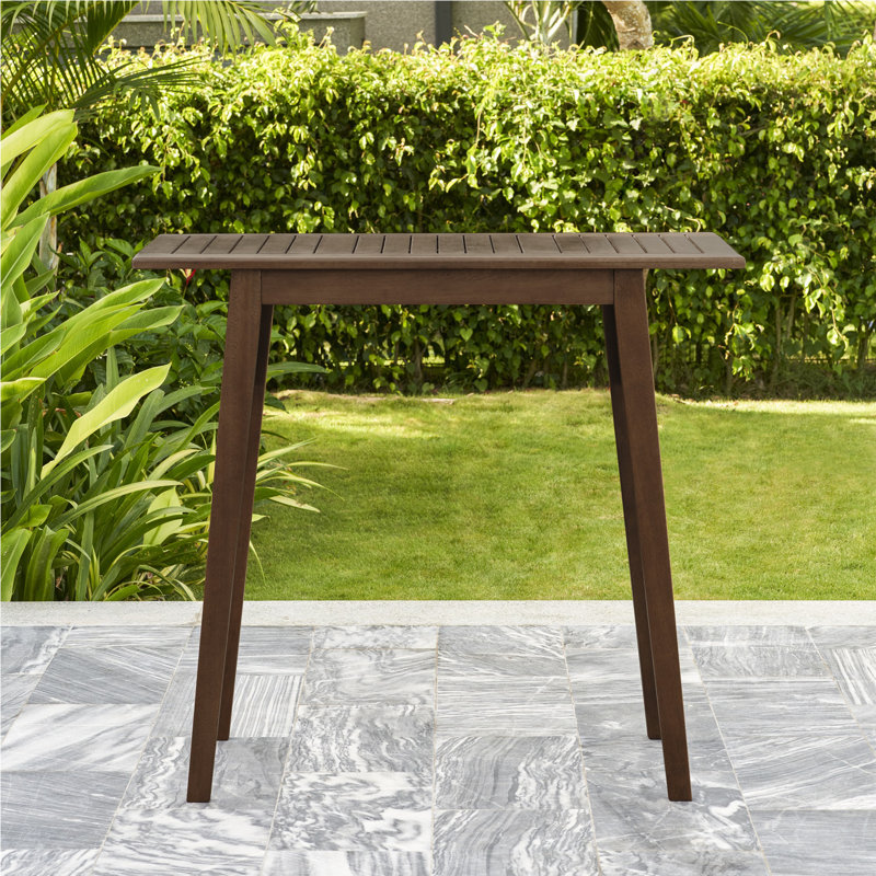 Solid Wood Top Dining Table