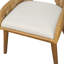 Chaise de salle à manger avec coussin Kira (ensemble de 2)