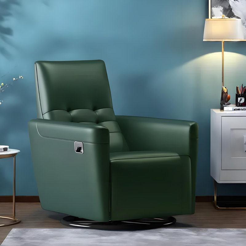 Quality fashion sofa rotation casual lazy recliner, Green