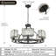 Vallonia 6 Light Dimmable Wagon Wheel Chandelier-154292630
