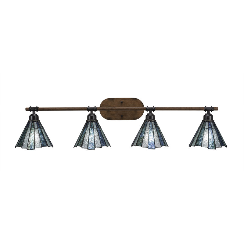 Barre d'éclairage 4 lumières Blacksmith