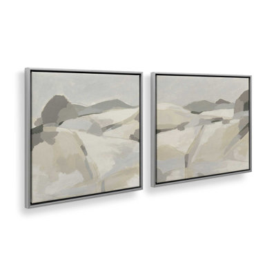 Ensemble de 2 couches de paysage discret