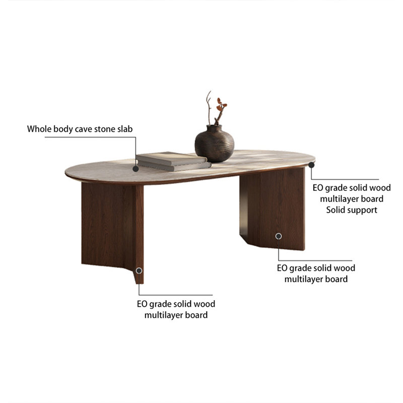 Table basse Vintage, Brun