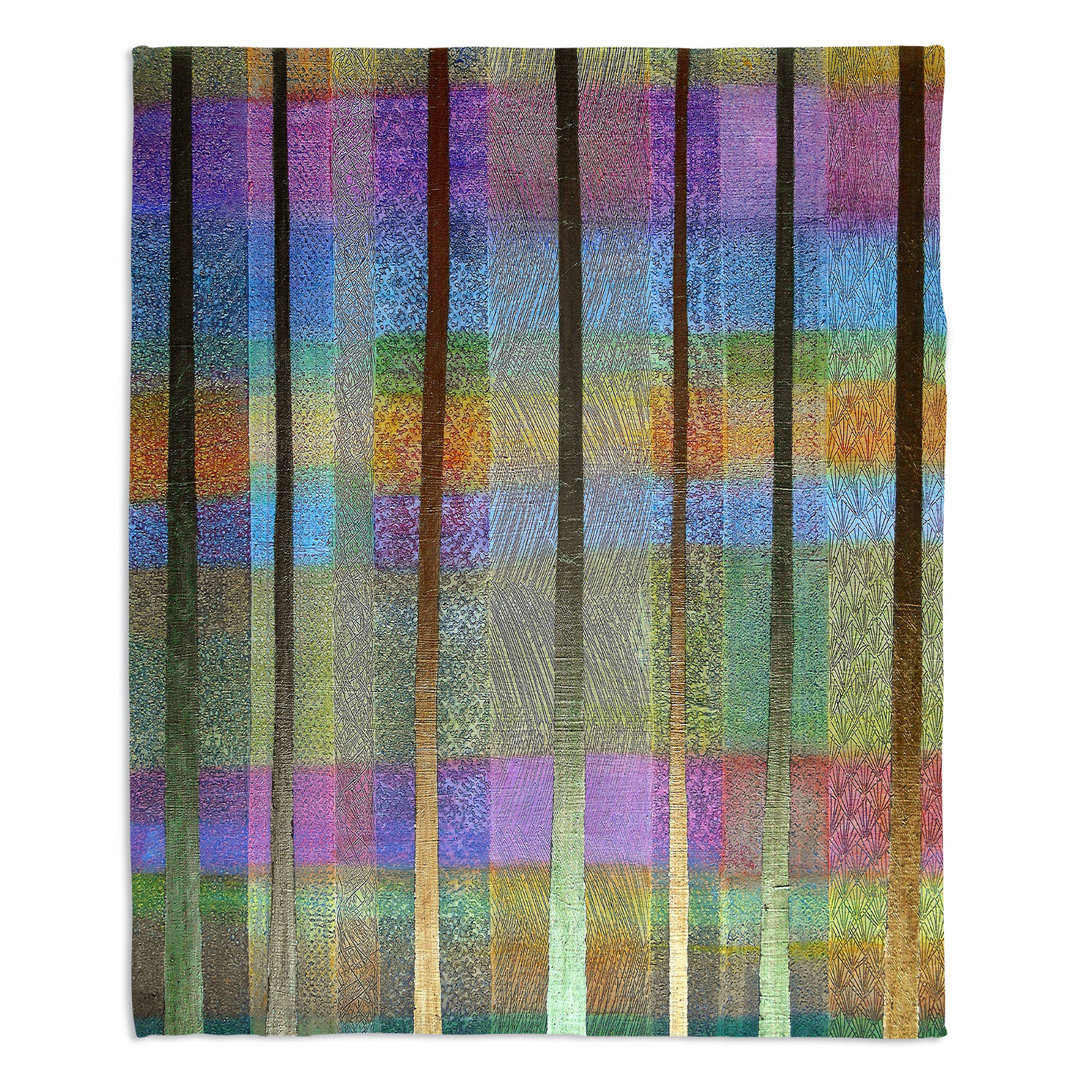 Hand Woven Throw Blanket DiaNoche Designs 