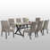  Rectangular 8 - Person 82.5" Long Dining Set