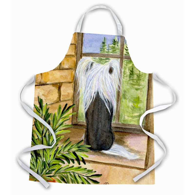 No Pattern Bib Apron