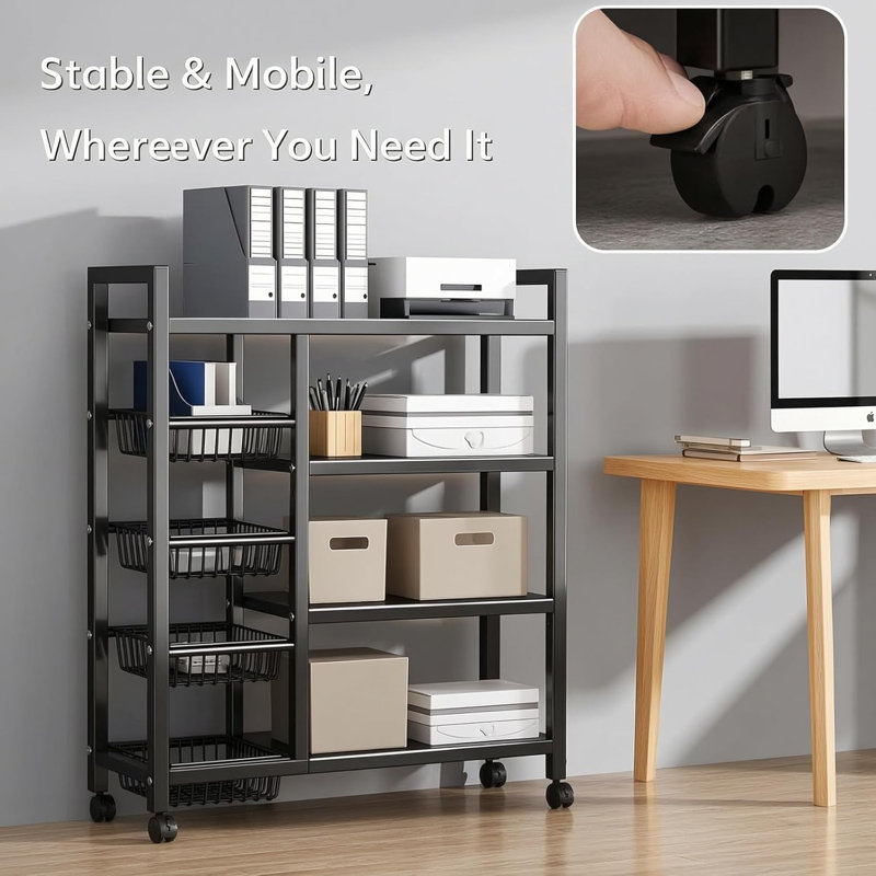 80cm W Steel Storage Rack