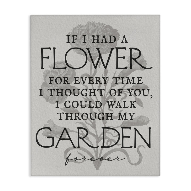 Art romantique sur toile, "Garden romantique" par Daphne Polselli bp-825_CN, H 48 po x l 36 po