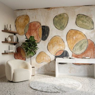 Papier peint moderne Mid-Century