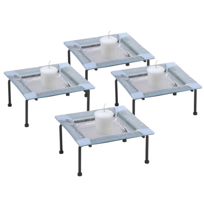 3.25'' H Glass Tabletop Dish