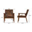 Straton Faux Leather Armchair