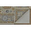 Tapis oriental en laine noué à la main bleu / brun / gris Monyca-1493912011