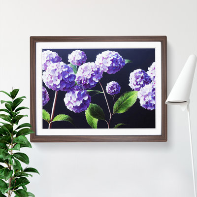 Hydrangea Flower View Vol.4 1 Piece Single Picture Frame Wall Art