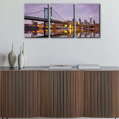 3 Piece Wrapped Canvas Wall Art