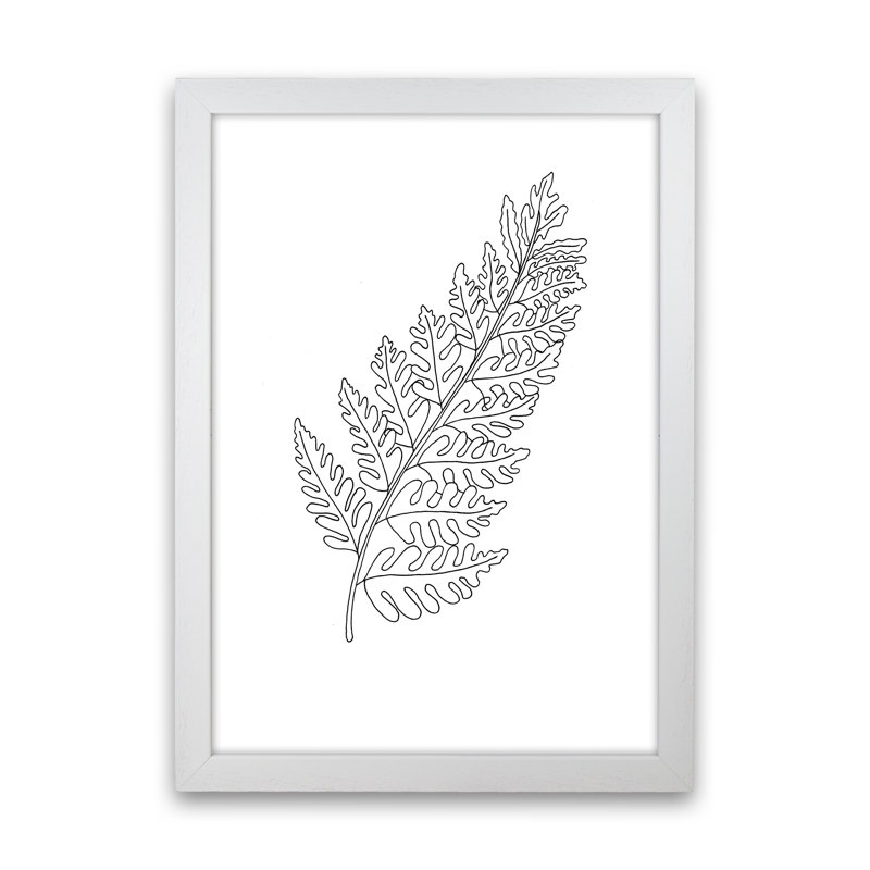 Bracken by Carissa Tanton - Print, 63cm H x 46cm W x 3cm D, White Framed