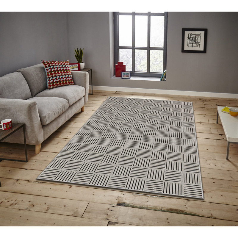 Luxurious Area Rug, 100% Polyester, 5.9 x 9.2 Feet | 740 g/m² Weight, Non-Slip Felt Dot Underside, Easy Clean Velvet Fabric, 0.08 in Pile Height | Machine Washable, Perfect for Living Room & Bedroom Décor