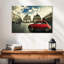 Voiture rouge Mehar Piazza Del Popolo-107703093