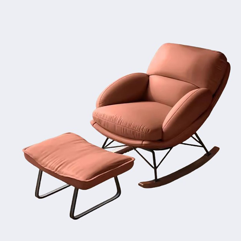 Chaise berçante de luxe de haute qualité, Café noir