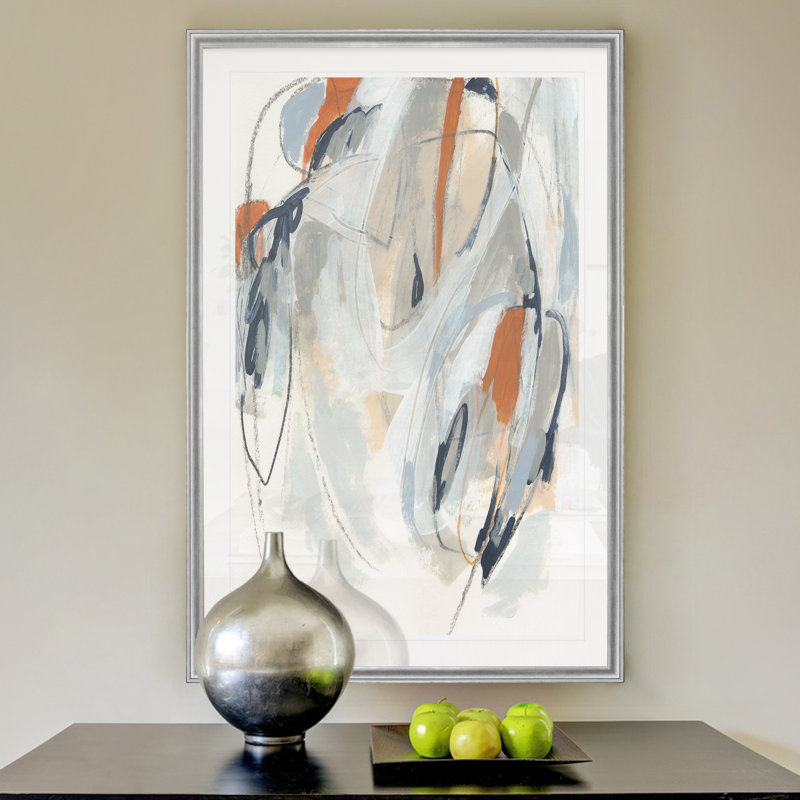 «Obfuscation I», reproduction sur toile, H 26,5 po x l 36,5 po, Impression encadrée, Doré