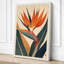Bird of Paradise Botanical - Wrapped Canvas-798316312-798316313
