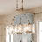 Genry 3-Light Linear Chandelier in Silver-356296870