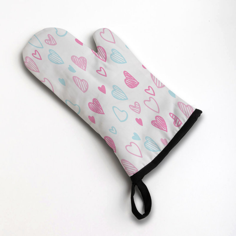 Cupid’s Soft Lines Oven Mitt Cotton Twill