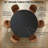 7-Piece 60" Large Round Kitchen Table Set
