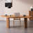 Brown Free Form Solid Wood desks-107978795